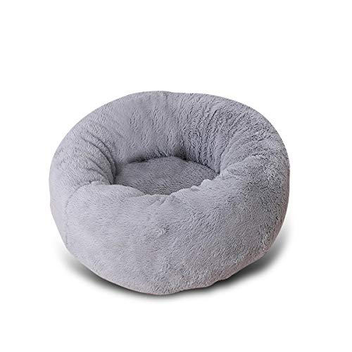 PETCUTE Cama para Gatos Mullido Redondo Cama para Perros Pequeños Cueva del Gato Cachorro Nido de Gato Suave de Peluche