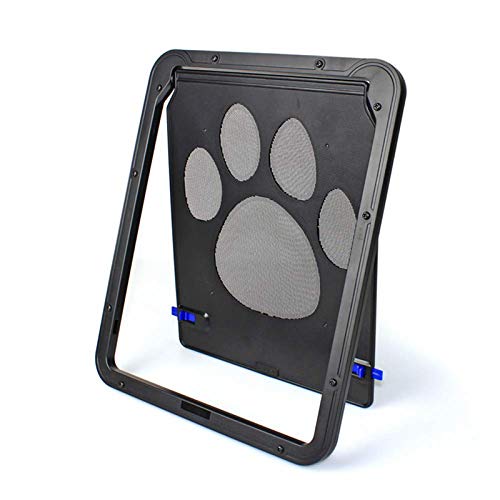 PETEMOO Puerta de Malla para Mascotas - Ventana de Mascotas con Puerta para Perros Puerta con Malla para Perros