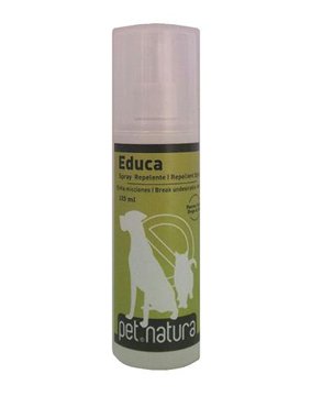 PetNatura EDUCA – Spray Repelente – Evita MICCIONES Pulverizador 125 ml.