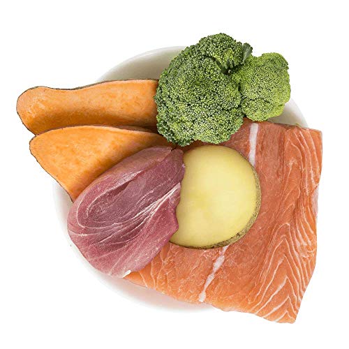 Pets Deli Comida para Perros sin Cereales 6 kg - pienso Saludable para Perros | atún y salmón con Batata y brócoli - Comida Seca sin Cereales con 50% de Pescado, sin aditivos