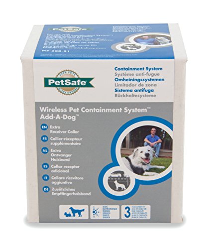 PetSafe Collier-récepteur Notebook Add-a-Dog para el Sistema antifugas inalámbrico Wireless Pet Containment