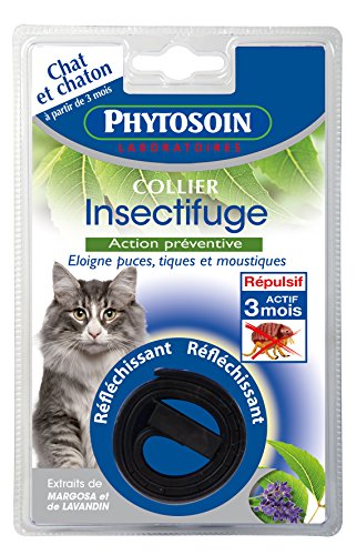 Phytosoin 095007 parásitos Collar para Gatos, reflektierent