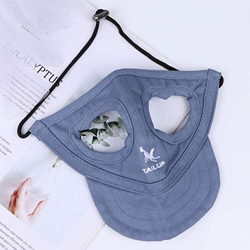 POPETPOP Gorra de Béisbol para Perros Gorra de Sol para Perros Gorra para Mascotas Gorra Deportiva Gorra de Visera con Agujeros para Las Orejas Trajes de Verano para Perros Perrito Cachorro Gatos