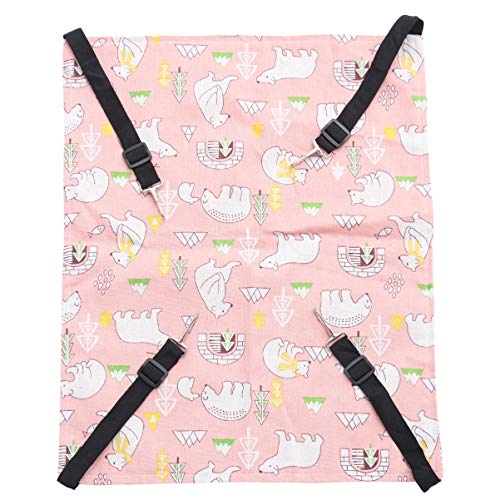 POPETPOP Jaula para Mascotas Hamaca para Colgar Hamaca para Gatos Cama para Mascotas para Colmillo de Hámster Jerbo U Otros Animales Pequeños (Rosa M 50X40 Cm)