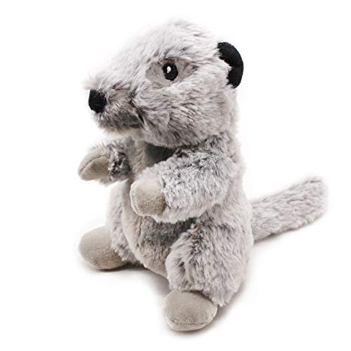 Poseca Marmota Juguetes para Perros de Peluche Juguetes para Cachorros Juguetes chirriantes para Perros Juguetes para Masticar Perros Peluche para Perros para Perros pequeños y medianos