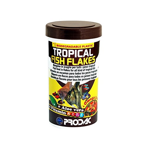 PRODAC TROPICAL FISH FLAKES ESCAMAS PARA PECES TROPICALES 250ML 50gr