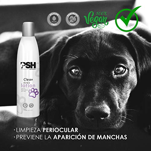 PSH Clean Eyes - Líquido Limpiador de Ojos para Mascotas, 250 ml