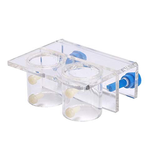 Pssopp Soporte de acrílico para Abrazaderas de Clip de Tubo de Acuario para Reparar Flujo de Flujo de Salida de Flujo de Agua Tubo de Agua de acrílico Transparente Accesorio de Tubo Blando (#1)