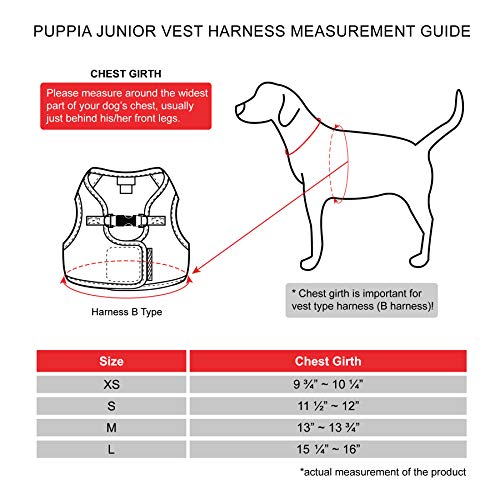 PUPPIA Arnés auténtico Junior B