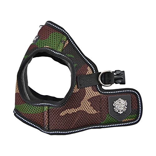 PUPPIA Arnés para Chaleco térmico, Suave, Grande, Camuflaje