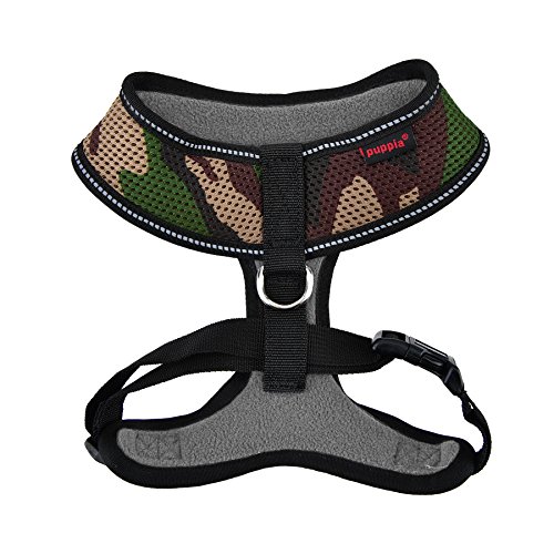 PUPPIA Arnés térmico Suave, Grande, Camuflaje