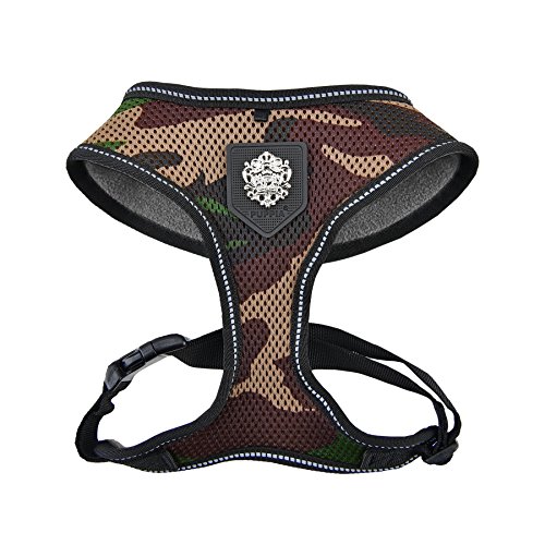 PUPPIA Arnés térmico Suave, Grande, Camuflaje