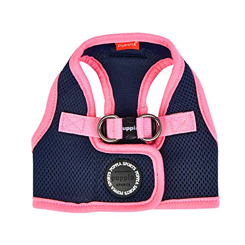 PUPPIA Soft Vest Harness B II Navy L - Arnés para Perros – 90 g