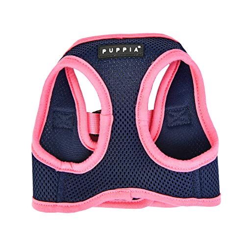 PUPPIA Soft Vest Harness B II Navy L - Arnés para Perros – 90 g