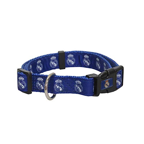 Real Madrid CL-20L-RM Collar para Perro, Talla L