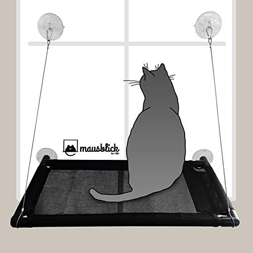 riijk Hamaca para Gatos, para Mirar el Exterior a través de la Ventana. Práctica Cama para Gatos para el alféizar de la Ventana