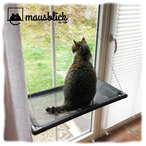 riijk Hamaca para Gatos, para Mirar el Exterior a través de la Ventana. Práctica Cama para Gatos para el alféizar de la Ventana