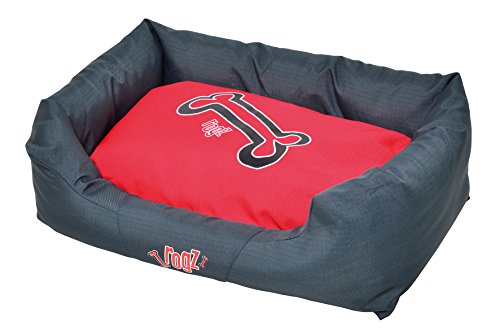 Rogz PPL de CC Spice PODZ Dog Bed/Cama para Perros, L, Color Rojo