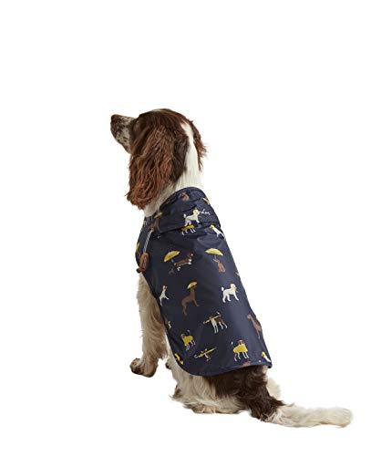 Rosewood Joules - Abrigo Impermeable para Perro, Grande, Color Azul Marino, 0,28003 kg