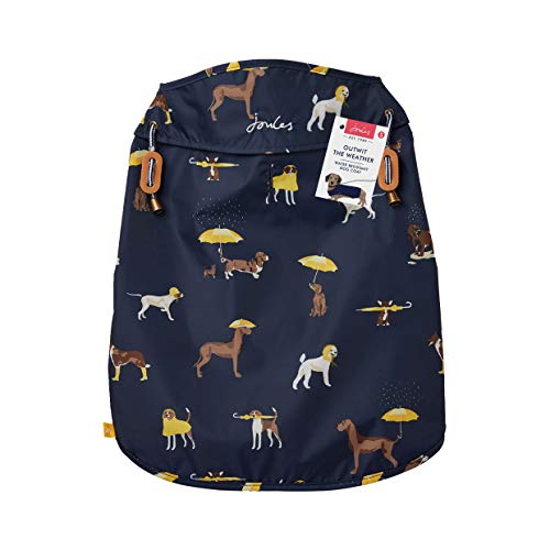 Rosewood Joules - Abrigo Impermeable para Perro, tamaño pequeño, Color Azul Marino, 0,17 kg