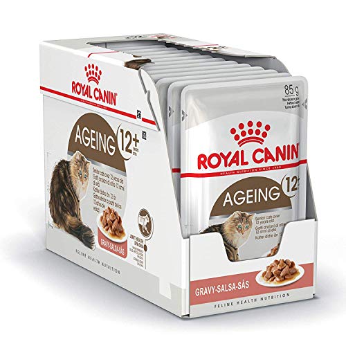 Royal CANIN los Restos Bolsa Multi Pack Health Nutrition ageing + 12, 4 unidades (48 x 85 g)