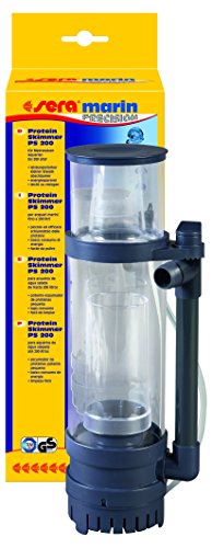 Sera 31118 Marin Protein Skimmer PS 200 - Espumador de proteínas para acuarios de Agua de mar de hasta 200 litros/Qmax – 200 L/h/8 W como Repuesto Marin LED Cube 130