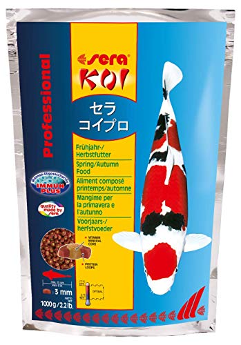 Sera KOI Professional - Comida para Primavera/otoño, 1000 g