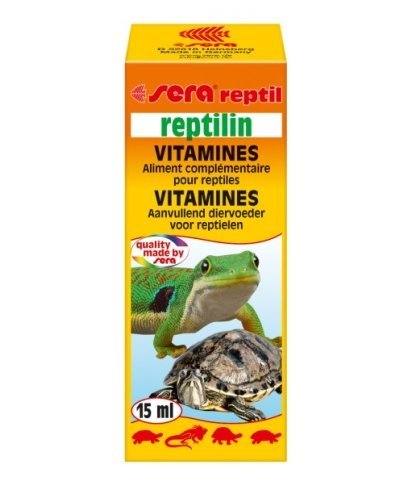 Sera Reptil reptilin – multivitamine para Reptiles para un Forte Sistema Immunitario