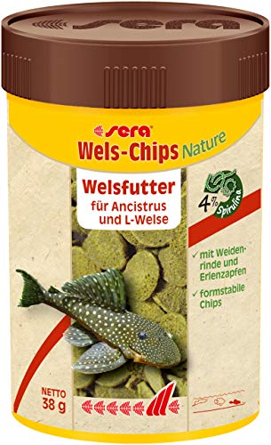 Sera Wels-Chips. Alimento para siluros. 100 ml