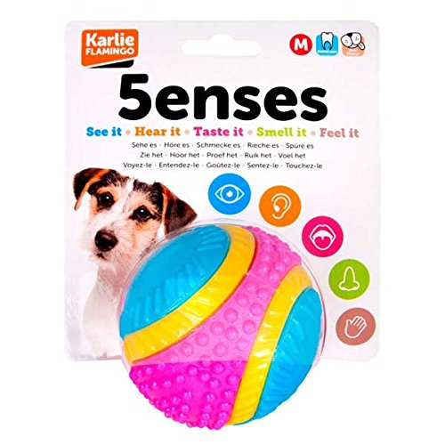 Sharples Five Senses, Pelota con Aroma de Carne de Vaca para Perros