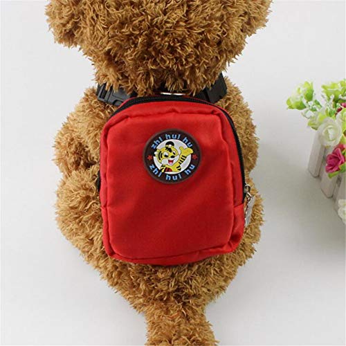 shuxuanltd Bolso para Perro Mochila Perro Perro Mochila Perro Mochila Arnés de Perro Bolsa Perro Accesorios Bolsa de Viaje Perro Accesorios de Viaje Red,l