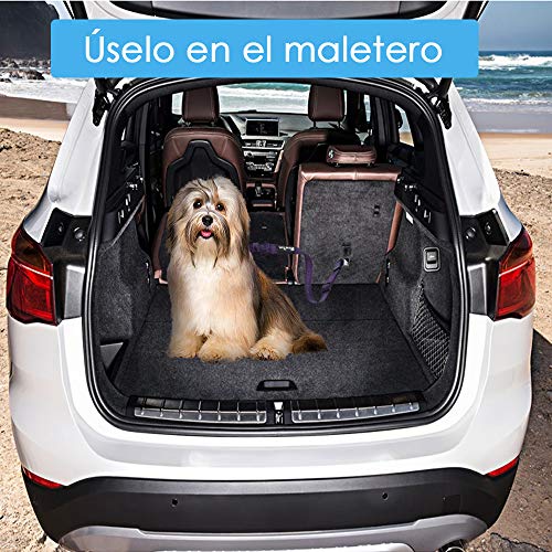 SlowTon Cinturón Perro Coche, Mascotas Cinturón de Seguridad para Perro - Ajustable,Hebilla Universal de Nylon para Mascotas de Viajes