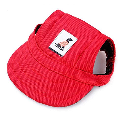 Sombrero Para El Sol Gorras Para Perros Mascotas Cachorro Pequeño Mascotas Gorra Con Estampado De Verano Visera De Béisbol Para Perros Accesorios Para Exteriores Gorra Para Capó Sun Chihuahua M / Rojo