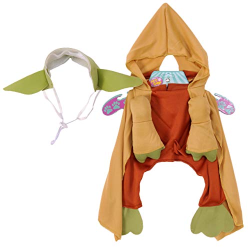 Star Wars - Disfraz de Yoda Deluxe para mascota, Talla XL perro (Rubie's 887893-XL)