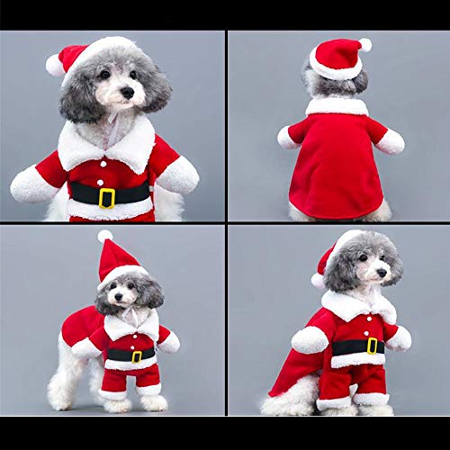 SUNTRADE - Disfraz de Papá Noel para mascotas