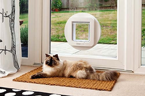 SureFlap Microchip controlado mascota solapa - Blanco