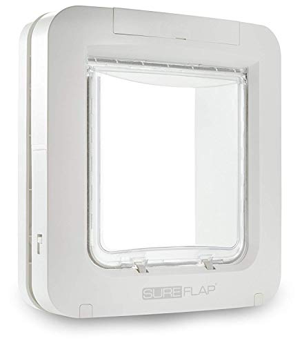 SureFlap Microchip controlado mascota solapa - Blanco