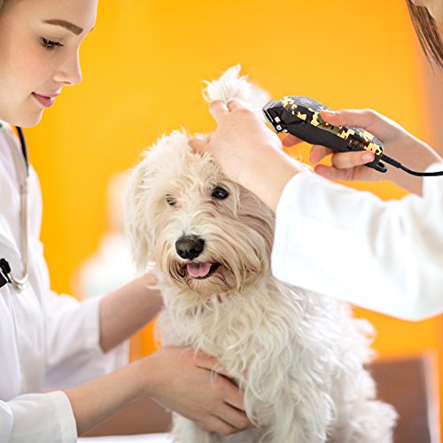 SURKER Cortapelos Perro Cortadora de pelo profesional para perros maquina para cortar pelo de perros Para Mascota Gato ,verde