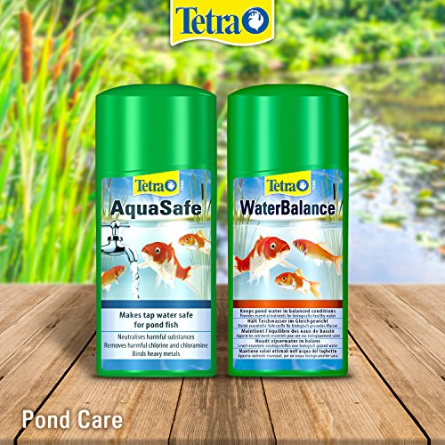 Tetra Pond AquaSafe, Hace Que el Agua Sea Segura para Peces estanques, 250 ml