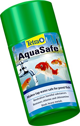 Tetra Pond AquaSafe, Hace Que el Agua Sea Segura para Peces estanques, 250 ml