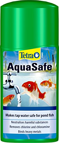 Tetra Pond AquaSafe, Hace Que el Agua Sea Segura para Peces estanques, 250 ml