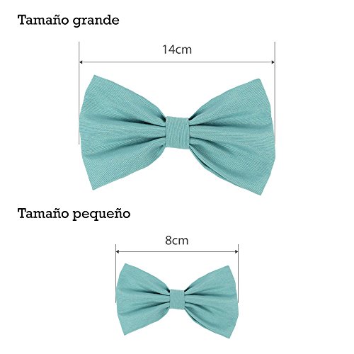 ThePetLover - Pajarita para Perros, L, Menta