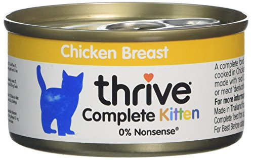 Thrive Comida Completa para Gatitos con Pollo (12 x 75 g) - 900 gr