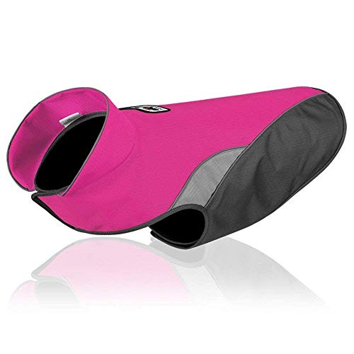 Tineer Chaleco Reflectante Impermeable Mascota Perro Cachorro Ropa Chaqueta Al Aire Libre Cálido Invierno Perros Ropa Abrigo para Pequeño Mediano Grande Chaleco Chaqueta de Abrigo (XXXL, Rose)