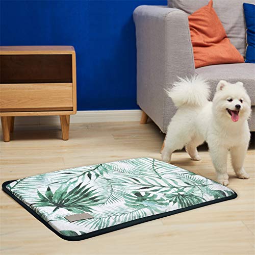 TPMALL Manta Refrigerante Perro Colchon Refrigerante para Perros Genial Cama del Perro Perro Estera Fresca Alfombrilla Fresca para Perro Caja Mat Pet Mat 50 * 38cm/19.69 * 14.96inch