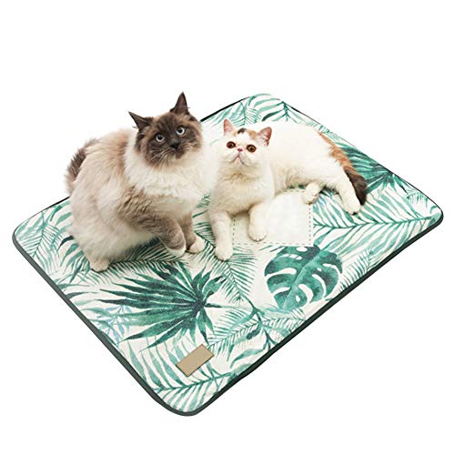 TPMALL Manta Refrigerante Perro Colchon Refrigerante para Perros Genial Cama del Perro Perro Estera Fresca Alfombrilla Fresca para Perro Caja Mat Pet Mat 50 * 38cm/19.69 * 14.96inch