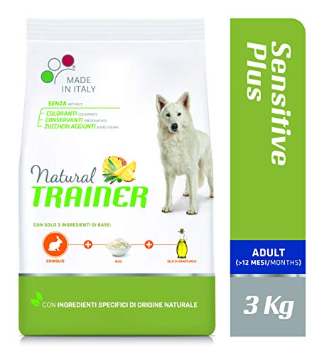 Trainer Sensitive No Grain MM Adult con Conejo, piseles, Aceite, 3000 g