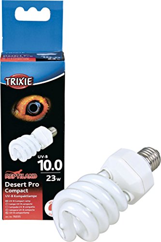 Trixie Desert Pro Compact 10.0,UV-B Lámpara Compacta, 23W