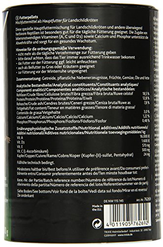 Trixie Dieta para Tortugas, 1.000 ml/600 g