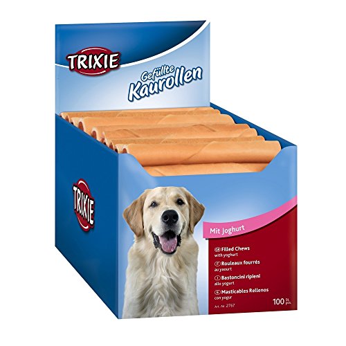 Trixie Rollos Rellenos de Salmón para Perro - 100 x 22 g, Total: 2200 g